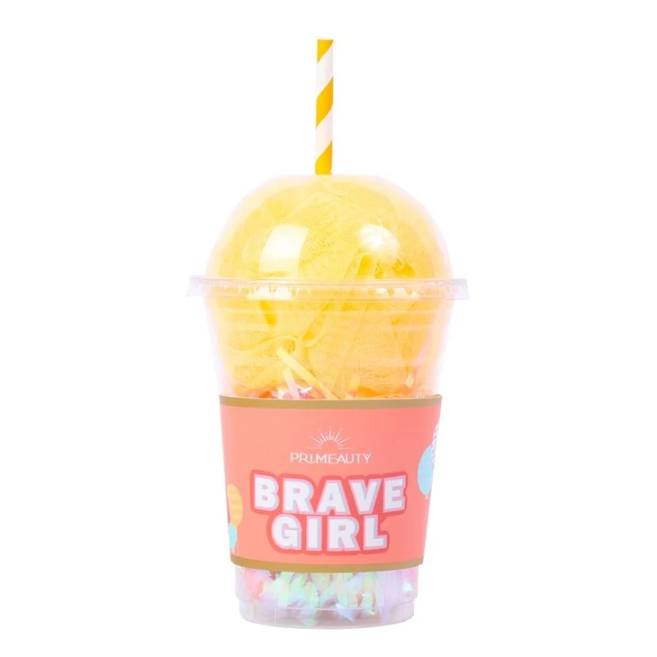 Bath Bomb Cup With Bath Sponge