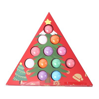 Presente de Natal com bomba de banho